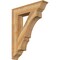 Ekena Millwork Balboa Traditional Rough Sawn Bracket, Western Red Cedar, 6"W x 30"D x 38"H BKT06X30X38BOA01RWR - alternate 1